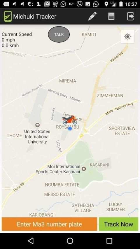 Michuki Tracker 4 تصوير الشاشة