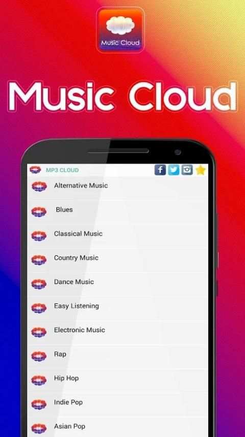 Music Cloud Free Music Player screenshot 5