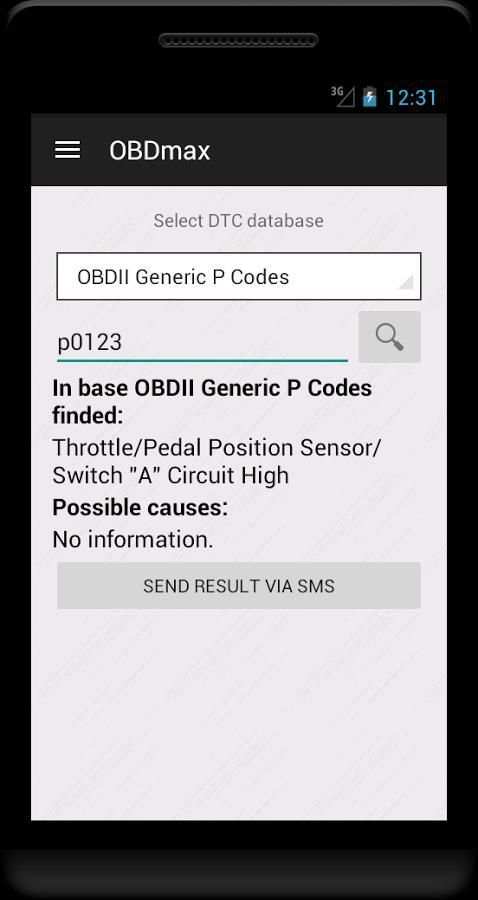 OBD Trouble Codes - OBDmax 14 تصوير الشاشة