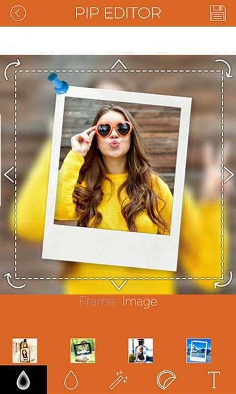 Shimmer Photo Effect Blur Photo Pip Photo Editor 3 تصوير الشاشة