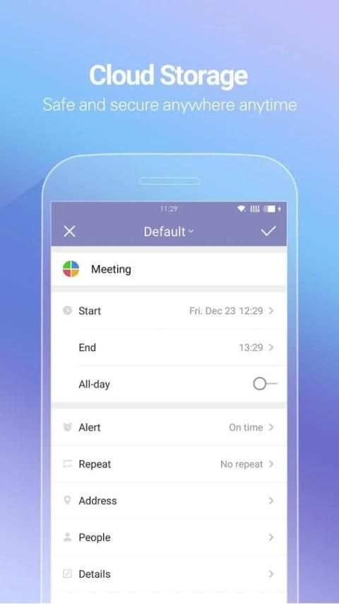 WeCal Smart Calendar + Weather screenshot 1