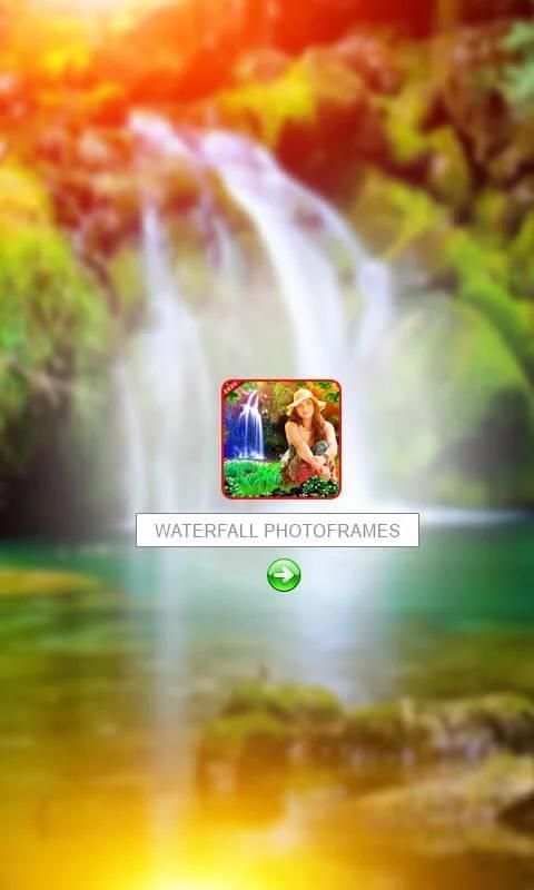 Waterfall Photo frame screenshot 3