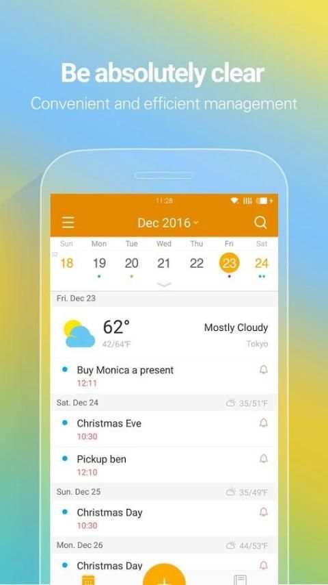 WeCal Smart Calendar + Weather screenshot 5