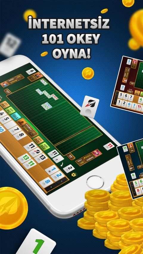 101 Okey HD İnternetsiz - Yüzbir Okey HD screenshot 5