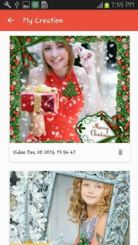 Christmas Video Maker स्क्रीनशॉट 7