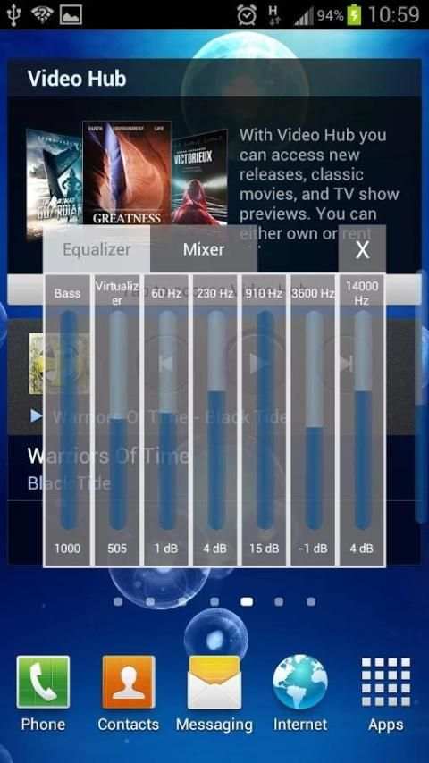Volume control screenshot 2
