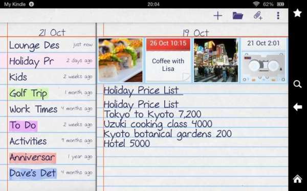 notePad Free Photos,Sounds screenshot 2