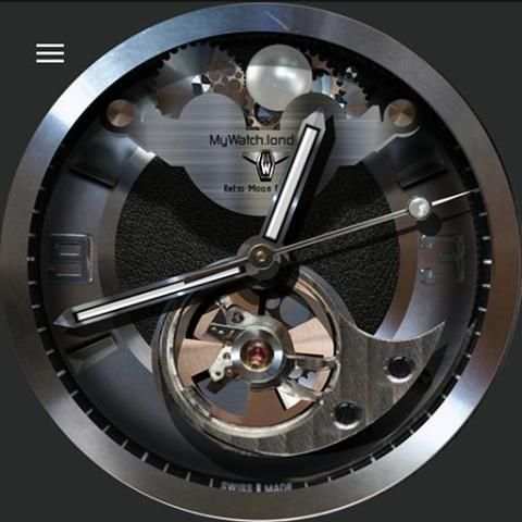 Retro Moon Phase Watch Face screenshot 7