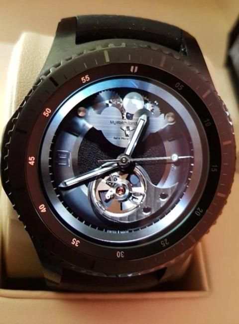 Retro Moon Phase Watch Face скриншот 6