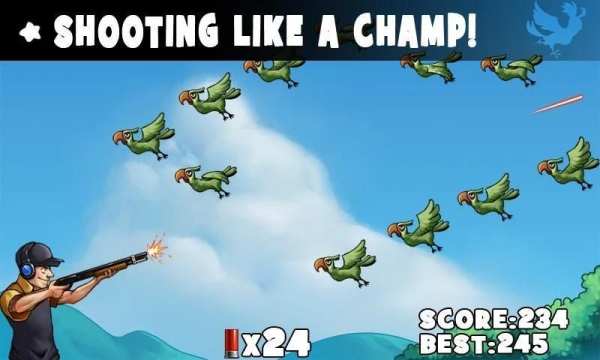 99 Bullets Bird Shooting स्क्रीनशॉट 1
