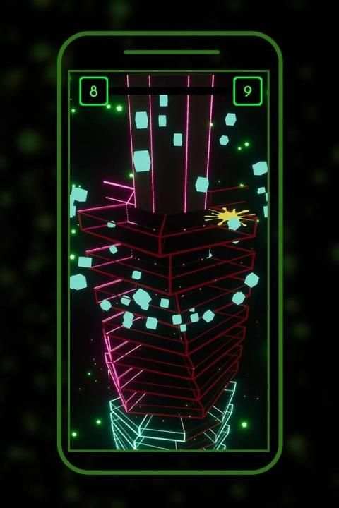 Helix Jump Stack Ball 3D screenshot 4