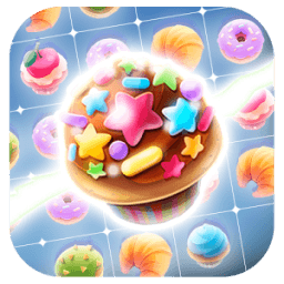 Match 3 Cookie Crush Chefs أيقونة