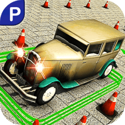 Real Classic Car Stunt Parking आइकन