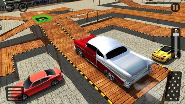 Real Classic Car Stunt Parking स्क्रीनशॉट 9