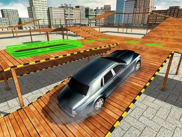 Real Classic Car Stunt Parking स्क्रीनशॉट 2