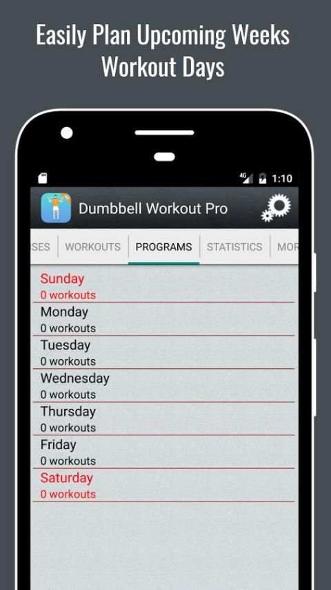 Dumbbell Workout Routine Lite screenshot 10