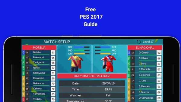 New PES 2017 Game Guide screenshot 2