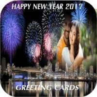 New Year Greeting Cards 2017 on 9Apps