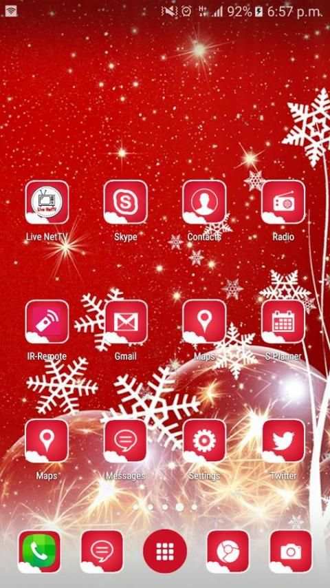 Christmas Theme and Launcher screenshot 1
