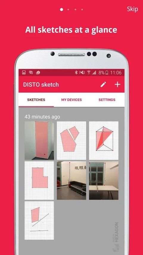 Leica DISTO™ sketch скриншот 3