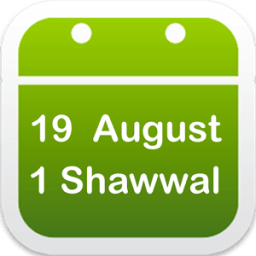 Hijri Date +Moon Phase Widget आइकन
