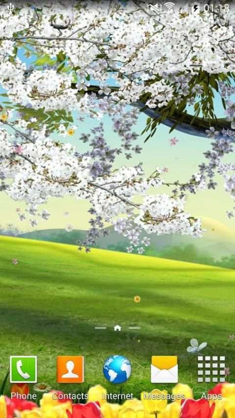 Spring Live Wallpaper screenshot 4