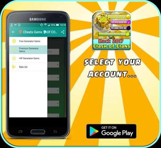 Gems * Of COC Prank screenshot 10