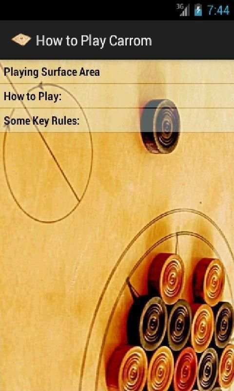 Learn Carrom screenshot 3