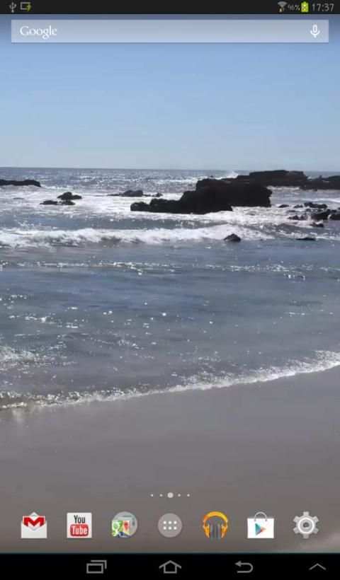 Beach Real Live Wallpaper screenshot 3