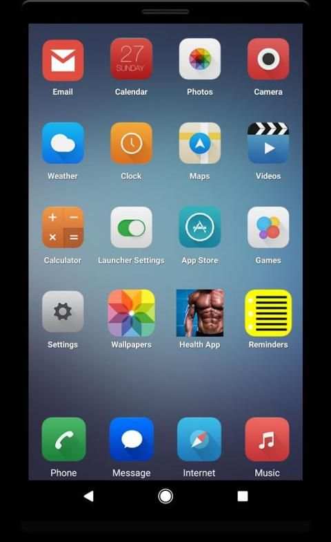 10i Launcher X Free screenshot 2