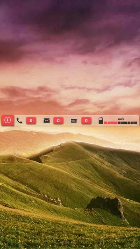 Notibar light UCCW skin screenshot 1