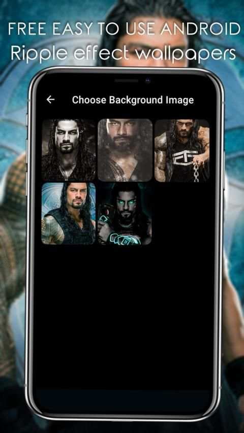 Roman Reigns WWE HD Live Wallpaper screenshot 2
