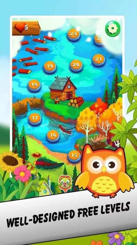 Bubble Bird Shooter स्क्रीनशॉट 6