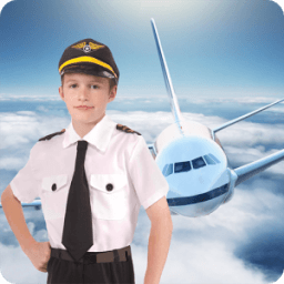 Pilot Suit Photo Montage आइकन