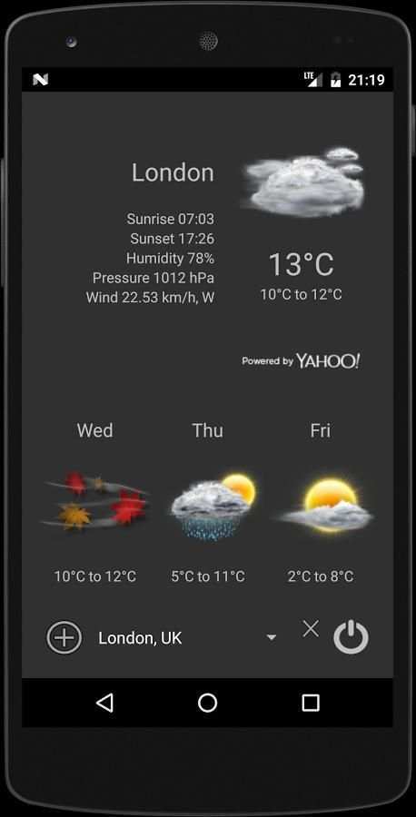 HandyWeather screenshot 4