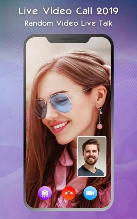 Live Video Call 2020 - Random Video Live Talk स्क्रीनशॉट 2