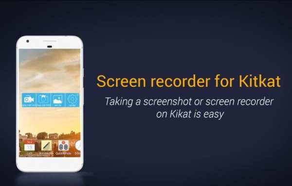 Screen recorder for Kitkat скриншот 4