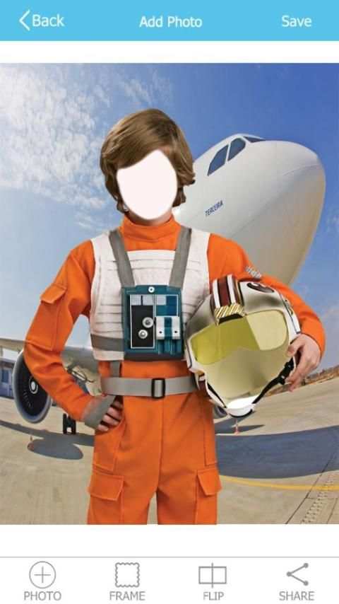Pilot Suit Photo Montage screenshot 7