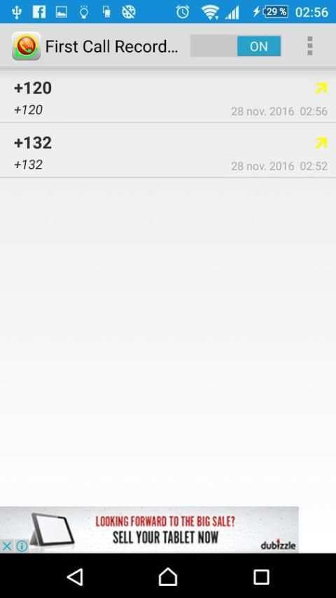First Call Record 3 تصوير الشاشة