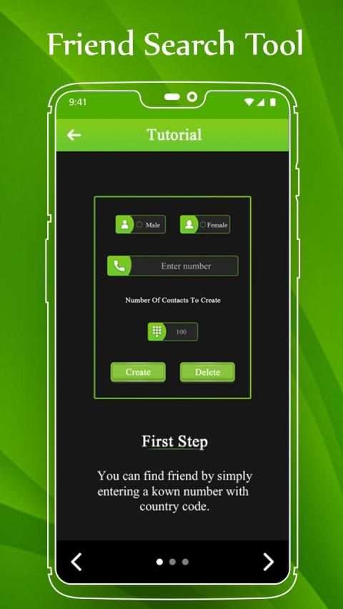 Friend Search Tool Simulator 2020 - Direct Chat screenshot 1