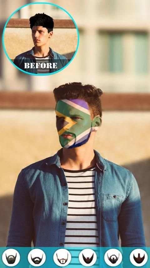 Flag On Face Photo Booth screenshot 13