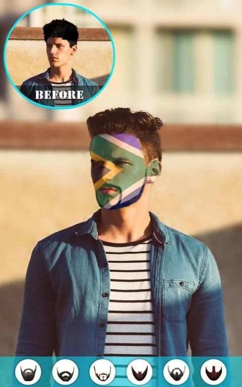 Flag On Face Photo Booth screenshot 8
