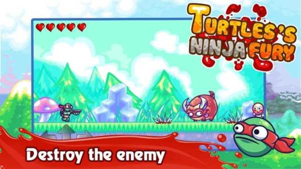 Turtles and Ninja Shooter** screenshot 2