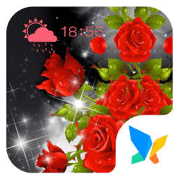 Rose 91 Launcher Theme आइकन
