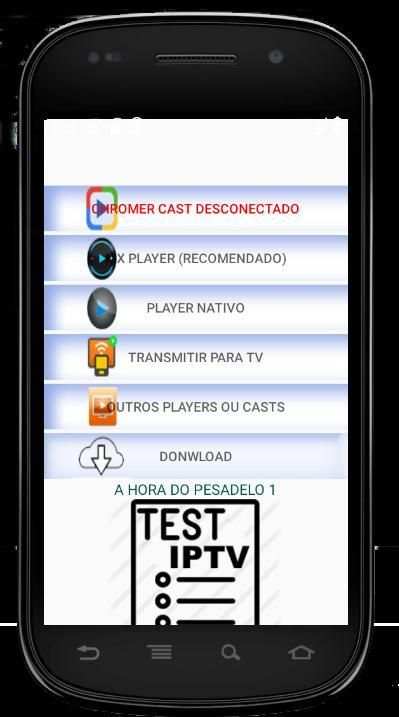 IPTV teste Listas स्क्रीनशॉट 2