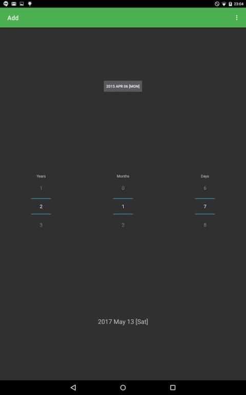 Date Calculator скриншот 2