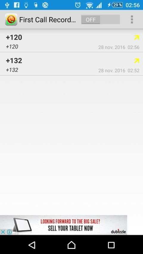 First Call Record स्क्रीनशॉट 4