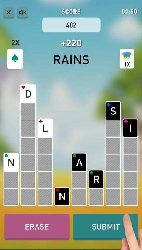 Words & Cards - Free screenshot 3
