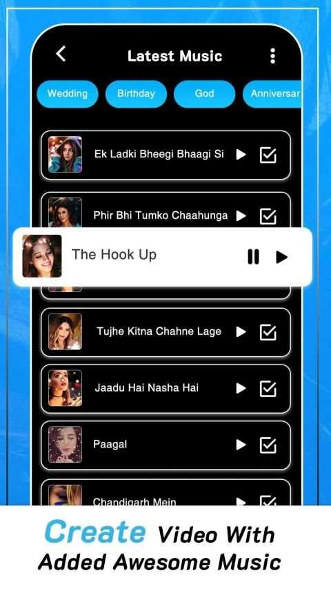 Magic Video Maker & Video Editor : Lyrical Video screenshot 2