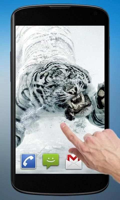 Diving Tiger Live Wallpaper screenshot 4